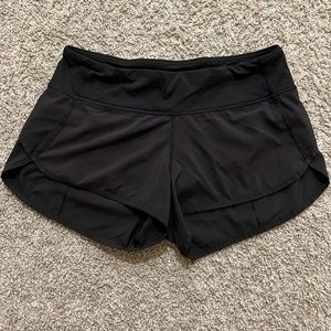 Lulu lemon black athletic shorts
